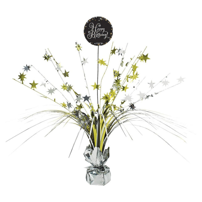 Verjaardag Tafeldecoratie Happy Birthday 33cm van Riethmueller koop je bij Partywinkel