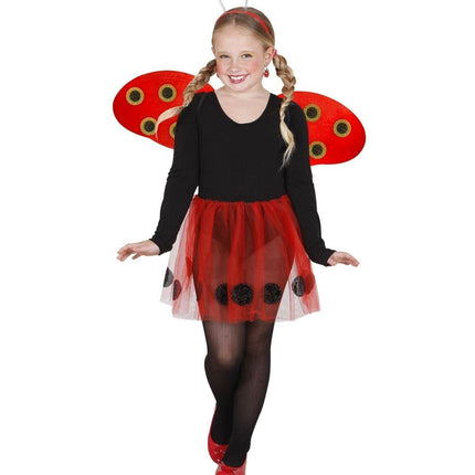 Verkleedset Lieveheersbeestje 3 delig van Widmann koop je bij Partywinkel