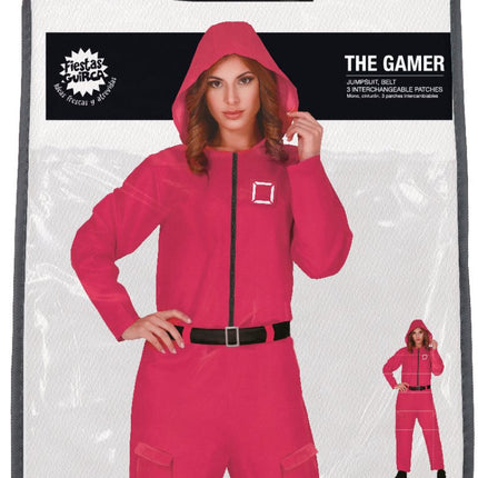 Vierkant Kostuum Dames Roze van Fiestas Guirca koop je bij Partywinkel