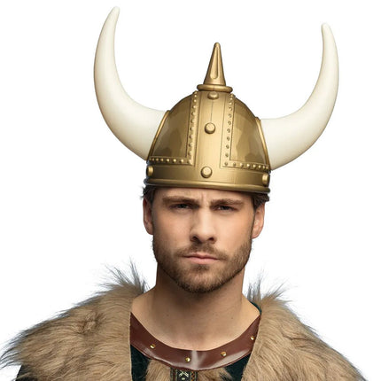 Viking Helm Goud van Boland koop je bij Partywinkel