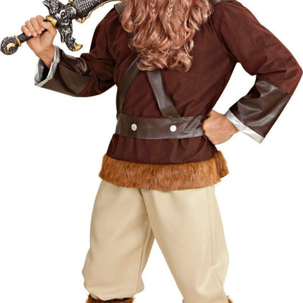 Viking Kostuum Bruin Heren van Widmann koop je bij Partywinkel