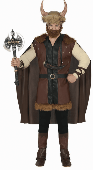 Viking Kostuum Bruin Heren van Fiestas Guirca koop je bij Partywinkel