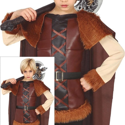 Viking Kostuum Kind Bruin van Fiestas Guirca koop je bij Partywinkel