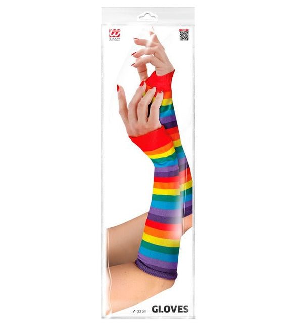 Vingerloze handschoenen 33cm van Widmann koop je bij Partywinkel