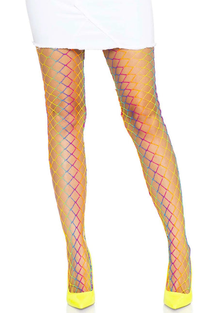 Visnet Panty Regenboog van Leg Avenue koop je bij Partywinkel