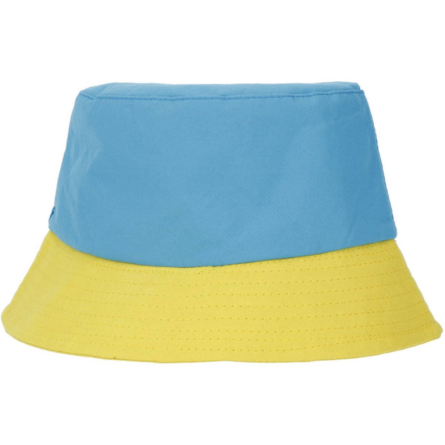 Vissershoed Colorblock Blauw/Geel van Folat koop je bij Partywinkel