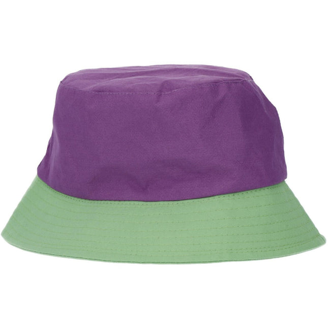 Vissershoed Colorblock Paars/Groen van Folat koop je bij Partywinkel