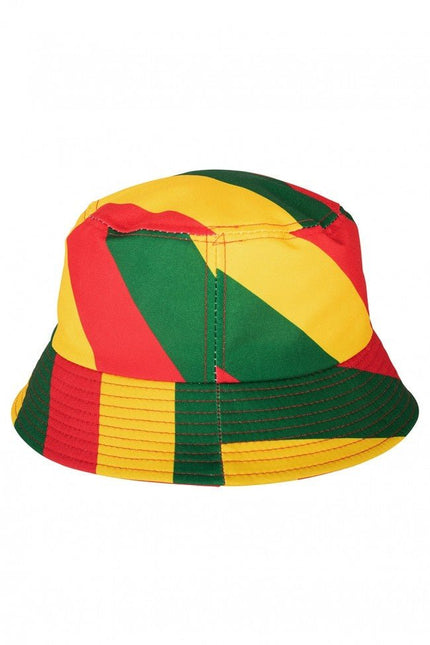 Vissershoedje Rood/Geel/Groen van PartyXplosion koop je bij Partywinkel