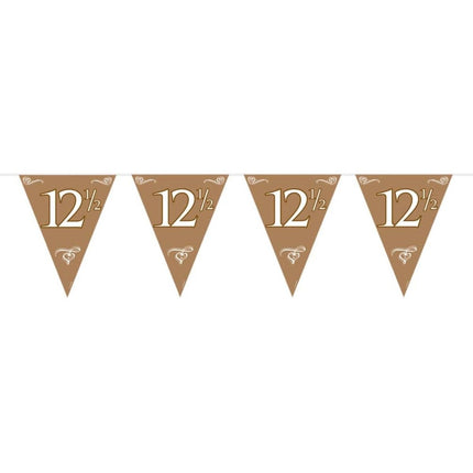 Vlaggenlijn 12,5 Jaar Brons 10m van Folat koop je bij Partywinkel