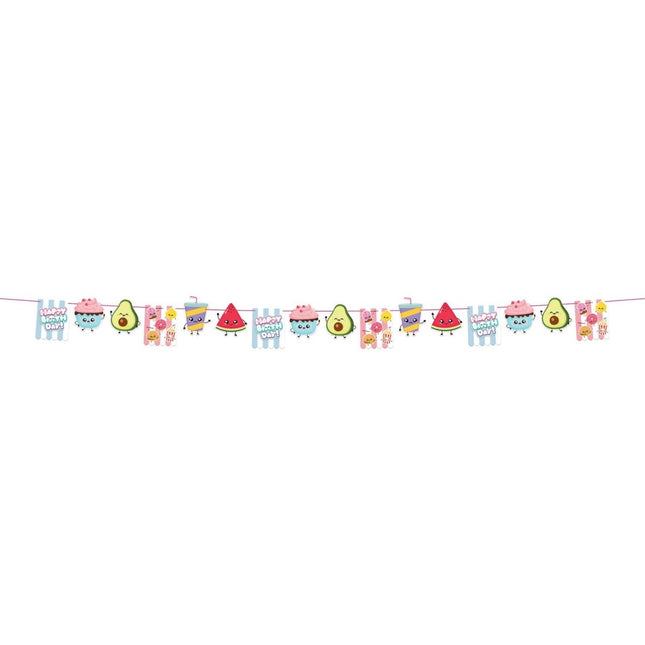 Vlaggenlijn - Kawaii Party - 6 meter van Folat koop je bij Partywinkel