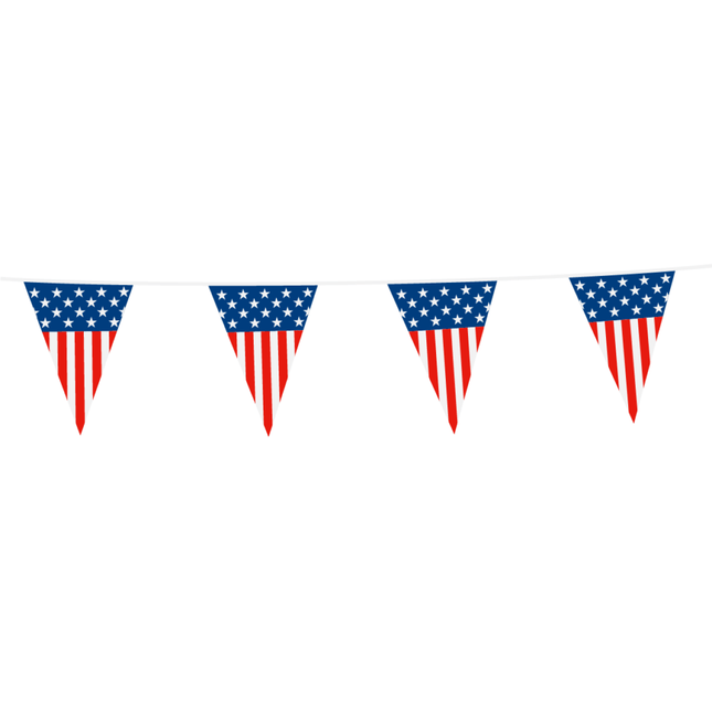Vlaggenlijn Usa 10m van WeFiesta koop je bij Partywinkel