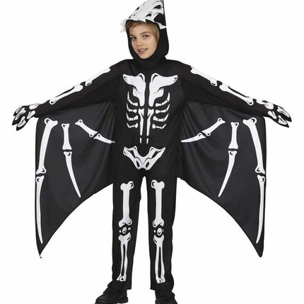 Vleermuis Halloween Kostuum Kind Skelet van Fiestas Guirca koop je bij Partywinkel