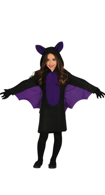 Vleermuis Halloween Kostuum Meisje paars van Fiestas Guirca koop je bij Partywinkel