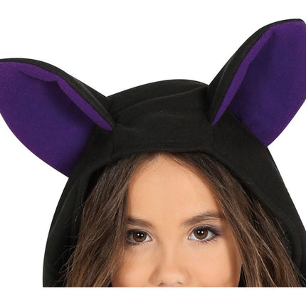 Vleermuis Halloween Kostuum Meisje paars van Fiestas Guirca koop je bij Partywinkel