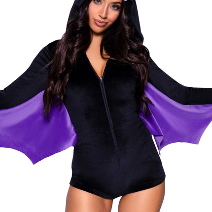 Vleermuis Kostuum Dames Bodysuit Leg Avenue van Leg Avenue koop je bij Partywinkel