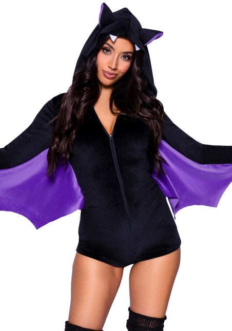 Vleermuis Kostuum Dames Bodysuit Leg Avenue van Leg Avenue koop je bij Partywinkel