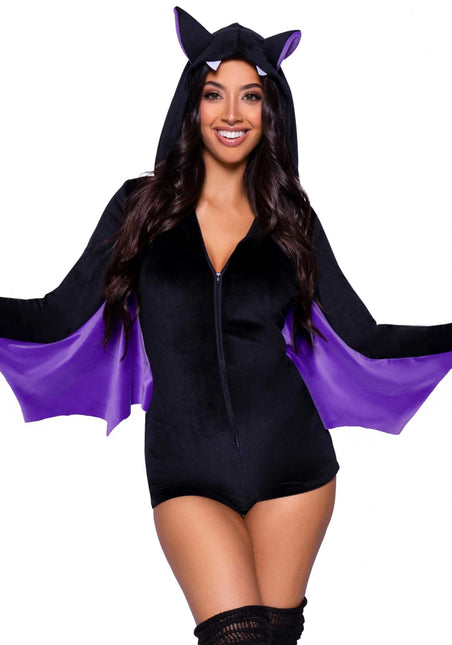 Vleermuis Kostuum Dames Bodysuit Leg Avenue van Leg Avenue koop je bij Partywinkel