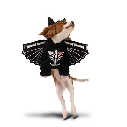 Vleermuis Kostuum Hond 45cm van Partydeco koop je bij Partywinkel