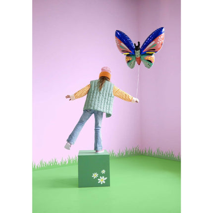 Vlinder Helium Ballon Leeg 88cm van Folat koop je bij Partywinkel
