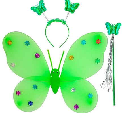 VLINDER SET GROEN van Widmann koop je bij Partywinkel