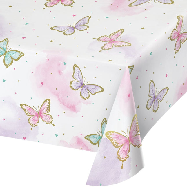 Vlinder Tafelkleed 2,59m van Creative Converting koop je bij Partywinkel