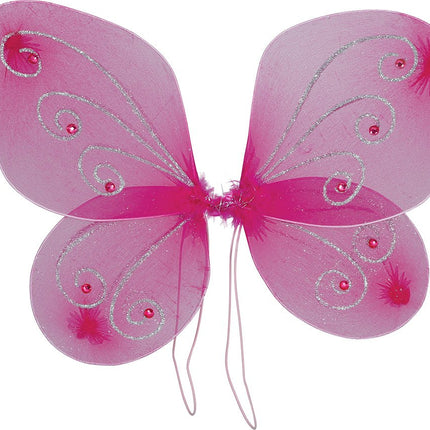 Vlinder Verkleedset Roze Meisje 2 delig van Fiestas Guirca koop je bij Partywinkel