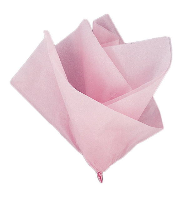 Vloeipapier Roze 31cm 10st van Unique koop je bij Partywinkel
