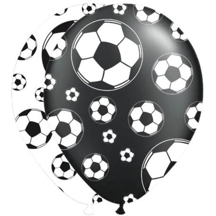 Voetbal Ballonnen 30cm 8st van Folat koop je bij Partywinkel