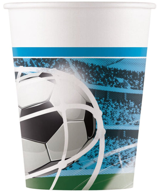 Voetbal Bekers 8st van Procos koop je bij Partywinkel