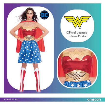 Volwassenen Kostuum Wonder Woman Classic XXL van Riethmueller koop je bij Partywinkel