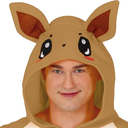 Vos Onesie Bruin Beige van Fiestas Guirca koop je bij Partywinkel