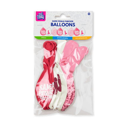 Vrijgezellenfeest Ballonnen Same Penis Forever 30cm 8st van Paper Dreams koop je bij Partywinkel