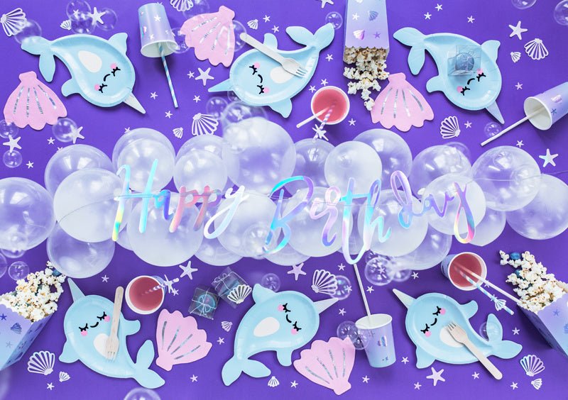 Walvis Borden 29cm 6st van Partydeco koop je bij Partywinkel