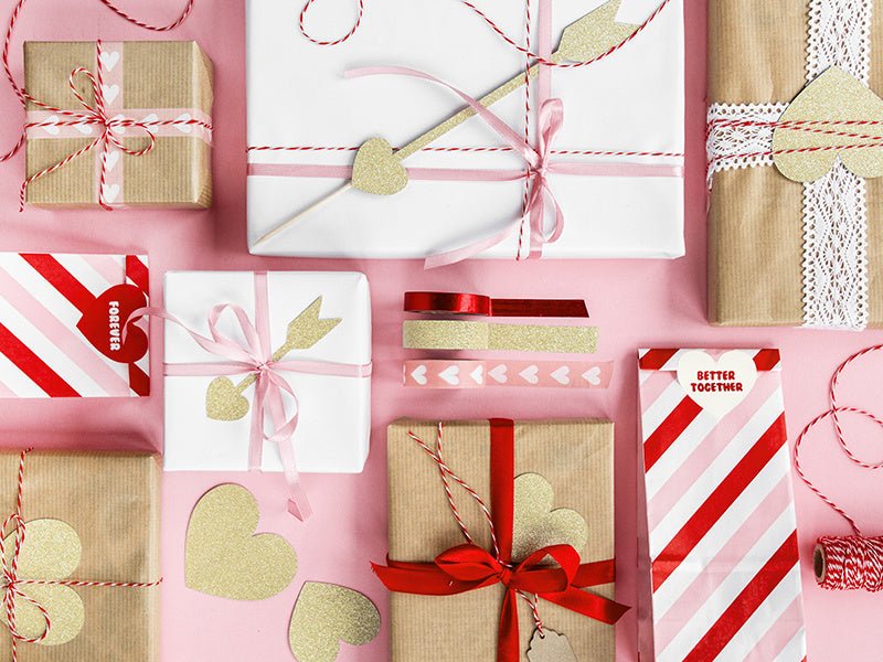 Washi Tape Goud Wit 10m 4st van Partydeco koop je bij Partywinkel