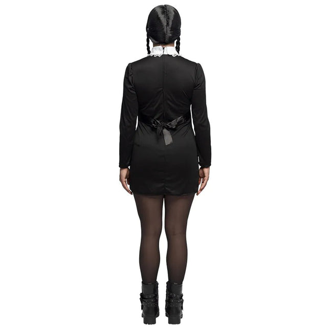 Wednesday Kostuum Zwart Dames van Boland koop je bij Partywinkel
