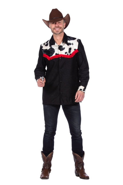 Western Blouse Heren Koe van Wilbers & Wilbers koop je bij Partywinkel