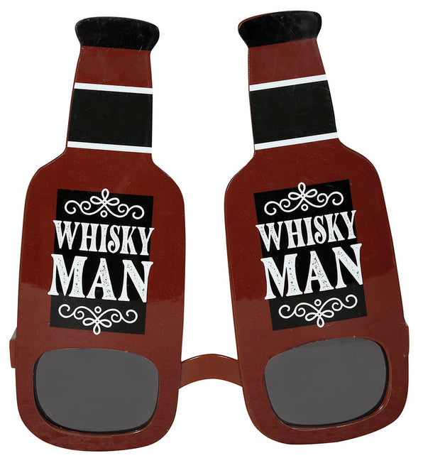 Whiskey Fles Bril van Fiestas Guirca koop je bij Partywinkel