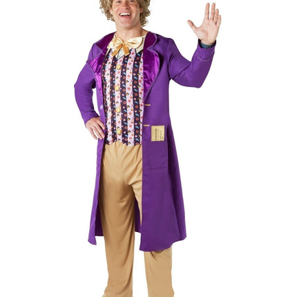 Willy Wonka Kostuum Paars Heren van Rubies koop je bij Partywinkel