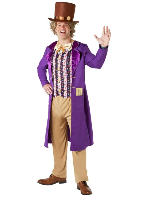 Willy Wonka Kostuum Paars Heren van Rubies koop je bij Partywinkel