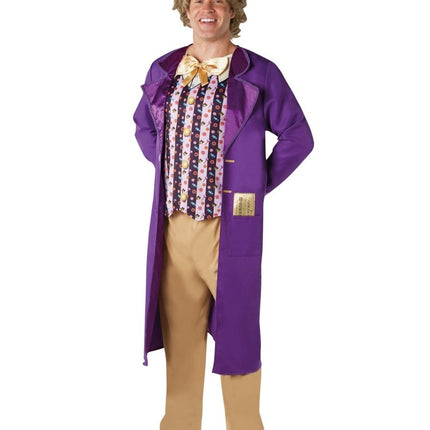 Willy Wonka Kostuum Paars Heren van Rubies koop je bij Partywinkel