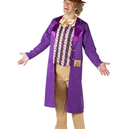 Willy Wonka Kostuum Paars Heren van Rubies koop je bij Partywinkel