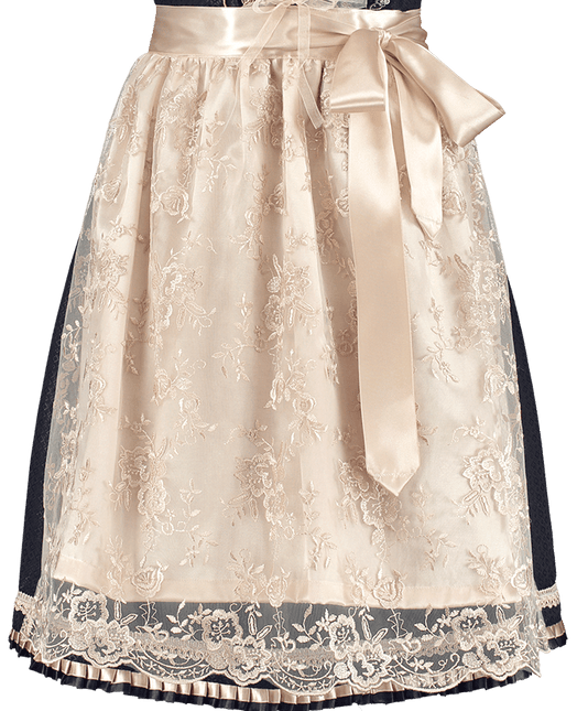 Wit Blauwe Dirndl Jurk Oktoberfest Dames 2 Delig van Haus Huberts koop je bij Partywinkel