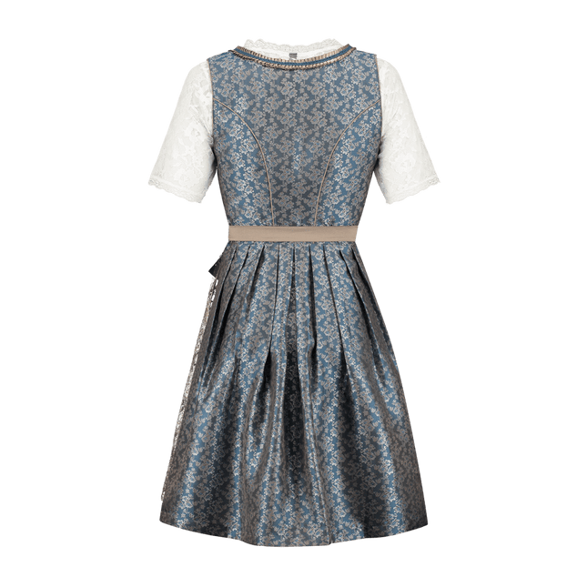 Wit Blauwe Dirndl Jurk Oktoberfest Roze Dames van Haus Huberts koop je bij Partywinkel
