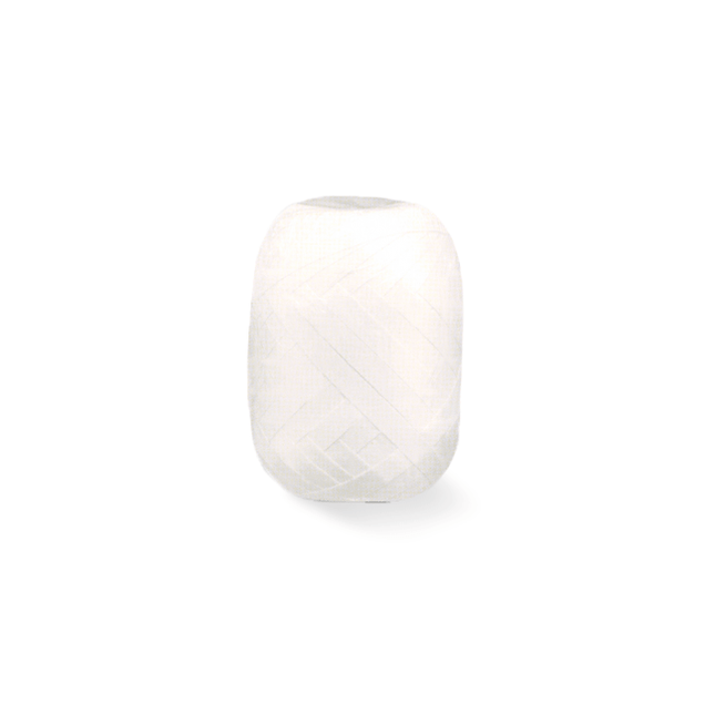 Wit Lint 5mm 20m van WeFiesta koop je bij Partywinkel
