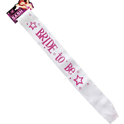 Wit Roze Sjerp Bride To Be van Widmann koop je bij Partywinkel