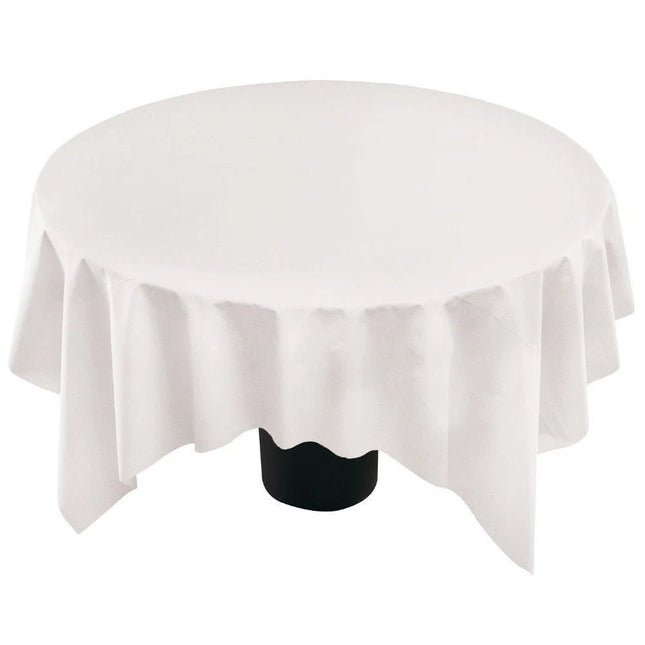 Wit Tafelkleed Plastic 2,8m van Creative Converting koop je bij Partywinkel