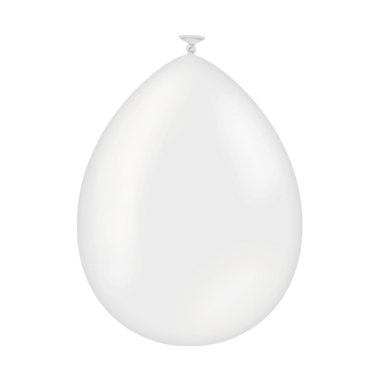 Witte Ballonnen 30cm 10st van Paper Dreams koop je bij Partywinkel