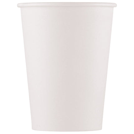 Witte Bekers 350ml 10st van Procos koop je bij Partywinkel