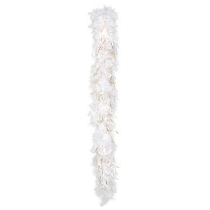 Witte Boa met Goud 1,8m van Boland koop je bij Partywinkel