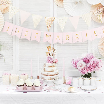 Witte Borden Gouden Rand 18,5cm 6st van Partydeco koop je bij Partywinkel